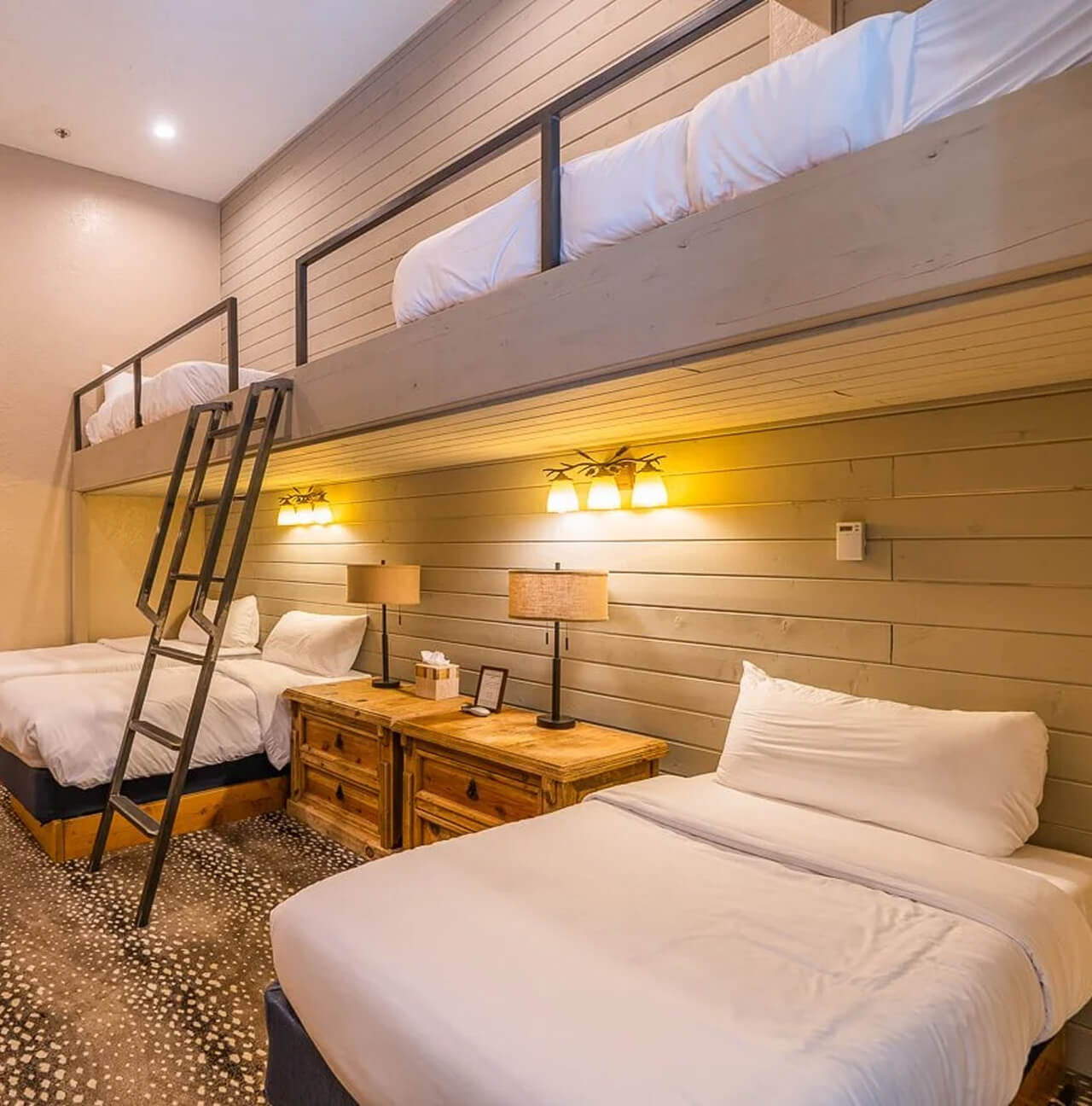 Black Diamond Lodge dorm room