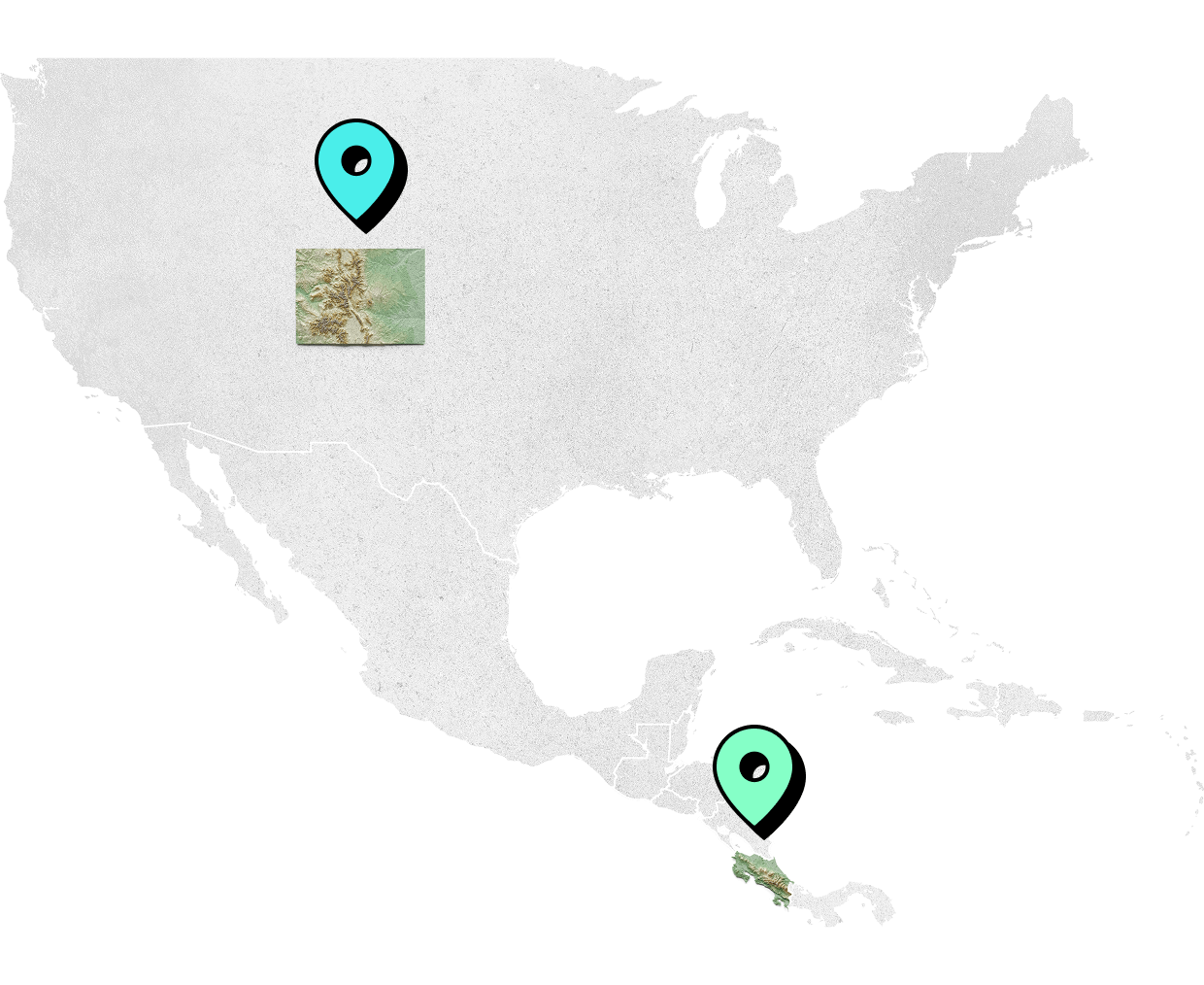 Discover Term locations map